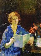 Jones, Francis Coates Woman Reading oil painting